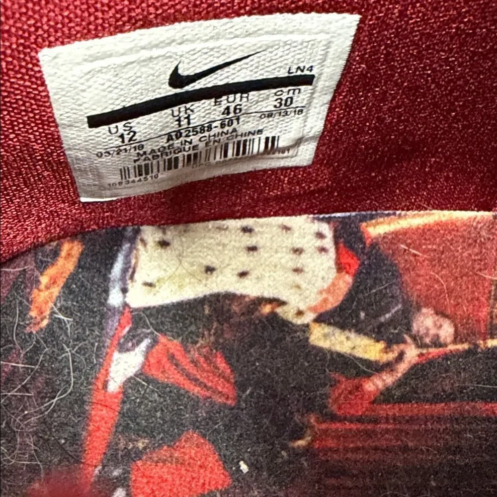Nike Red Athletic Shoes